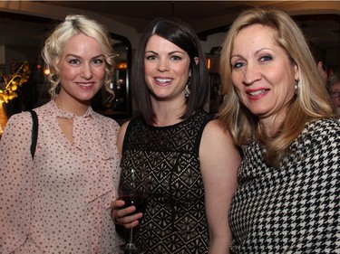 From left, Katie Forsyth, Jamie-Lee Eberts and Kim Poulin, a realtor with Royal Lepage.