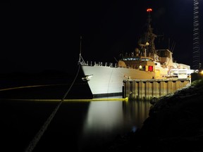 File photo of HMCS St. John's. DND photo.