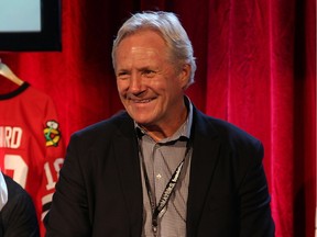 Hockey Hall of Famer and former Toronto Maple Leafs legend Darryl Sittler was among the 16 players up for grabs at the Draft Party held at Brookstreet Hotel on Thursday, April 14, 2016, as part of the Sens Alumni and NHL Celebrity Cup for the Ottawa Senators Foundation.