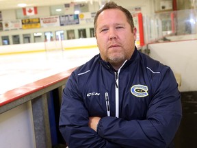 Jason Clarke, coach of the Carleton Place Canadians.