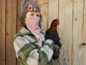 Keeping backyard chickens is against Ottawa by-laws, but this Hintonburg resident is hoping to see that changed.