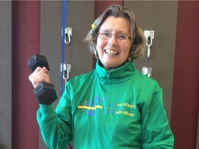 Linda Rankin is a dedicated participant in Alive to Strive’s Let’s Get Moving fitness classes and the five-km training group, both of which are tailored specifically to the needs of dialysis patients.