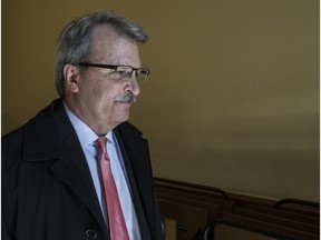 MPP JacK MacLaren leaves his Queen's Park office Wednesday April 13, 2016. Craig Robertson/Toronto Sun/Postmedia Network ORG XMIT: POS1604131815371661