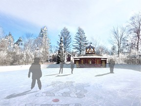 The NCC is repairing and relocating a 121-year-old building on the grounds of Rideau Hall. By next winter, people who use the public skating rink will be able to change in and out of their skates in the former Dairy Building.