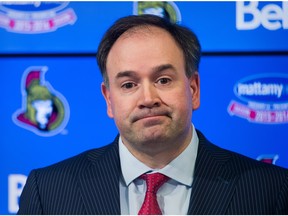 Ottawa Senators general manager Pierre Dorion.