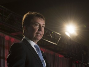 Treasury Board President Scott Brison speaks to a conference on open government in Ottawa on Thursday.