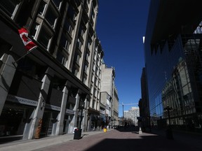 Sparks Street is part of a 9,800 square metre parcel of land bounded by Wellington, Metcalfe, Sparks and O'Connor streets which the federal government intents to update.