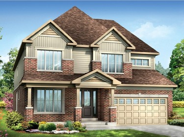 The Heartwood is a two-storey single-family home on a 47-foot lot.