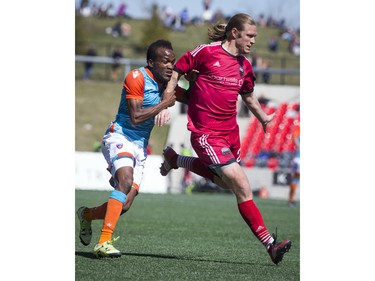 The Ottawa Fury FC host the Miami FC for the Fury's home-opener Saturday April 30, 2016 at TD Place.   Ashley Fraser