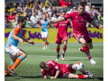 The Ottawa Fury FC host the Miami FC for the Fury's home-opener Saturday April 30, 2016 at TD Place.   Ashley Fraser