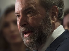 NDP leader Tom Mulcair.