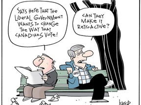 The electoral reform debate begins.