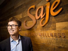 Jean-Pierre LeBlanc, the co-founder of Saje Natural Wellness, has two stores in Ottawa: 350 Richmond Rd. in Westboro and at the Rideau Centre. The company is based in British Columbia.