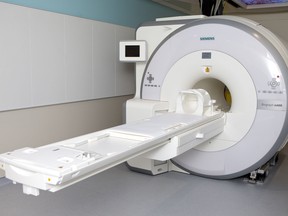 The new PET-fMRI scanner at The Royal’s Brain Imaging Centre.