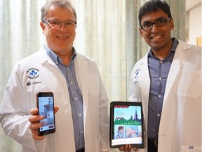 Dr. Ian Stiell and Dr. Kumanan Wilson worked together to create an app to make the Ottawa Rules more accessible to health professionals.