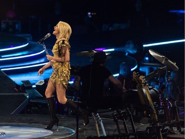 Carrie Underwood performs during The Storyteller Tour – Stories in the Round, at Canadian Tire Centre,  in Ottawa on May 27, 2016.