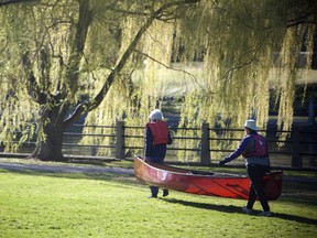 New access points should make it easier for local residents to launch canoes and go for an urban paddle on the Rideau Canal.