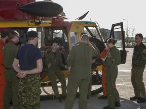 Members of 417 Combat Support Squadron prepare to depart for Fort McMurray as part of Operation LENTUS 2016 at 4 Hangar, 4 Wing Cold Lake, Alberta on May 4, 2016.
 
Photo by:  Cpl Manuela Berger, 4 Wing Imaging
CK01-2016-0428-002
