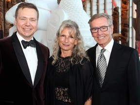 From left, Dr. Paul Beaulé, head of orthopaedic surgery at The Ottawa Hospital and University of Ottawa, with Diane Cramphin and Michael Potter at the 50th Anniversary Gala of the University of Ottawaís Division of Orthopaedic Surgery, held at the Canadian Museum of History on Friday, May 13, 2016.