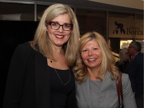 From left, Susan Smith, principal at Bluesky Strategy Group, with Colette Watson, vice president with Rogers Communications.