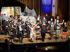 Thirteen Strings gave a performance of Haydn's LíIsola disabitata - The Deserted Island - in a semi-staged version Friday night.