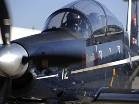 May 2010 15 Wing Moose Jaw The CT-156 Harvard II starts up its engine on 15 Wing Moose Jaw tarmac. Photo: Master Corporal Pierre Thériault, Canadian Forces Combat Camera