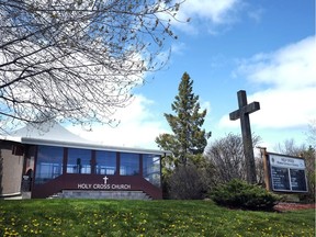 Holy Cross Parish on Walkley Rd. in Ottawa is photographed Sunday May 08, 2016. (Darren Brown. Assignment 123637