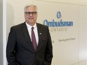 Incoming Ontario Ombudsman Paul Dube in Toronto, Ont. on Friday April 1, 2016.