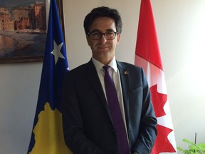 Chargé d’Affaires Lulzim Hiseni, who will become ambassador as soon as the Canadian government approves his appointment, has been busy establishing Kosovo’s first embassy in Canada.