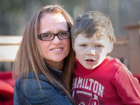 Mandy McKnight is an advocate for access to cannabis to treat kids with certain kinds of epilepsy, like her son Liam. His whole world has been turned around by using an oil form of cannabis, but she had to go through the ringer to get approvals. For Kelly Egan column (WAYNE CUDDINGTON) Assignment - 123592