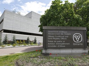 Ottawa courthouse on Elgin Street.