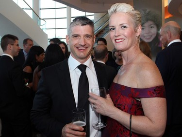 Ottawa orthopedic surgeon Dr. Wade Gofton and his wife, Dr. Emma Gofton, at the 50th Anniversary Orthopaedics Gala, held at the Canadian Museum of History on Friday, May 13, 2016.
