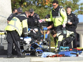 The province is recognizing the bravery of Ottawa paramedics led by Chief Anthony Di MOnte in the treatment of Cpl. Nathan Cirillo.