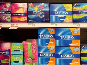 Canadian women have access to a variety of menstrual products. Not so for girls and women in developing nations, where they are often ostracized and can't attend school when on their periods.