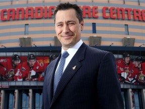 The new head coach of the Ottawa Senators, Guy Boucher, was introduced to the media Monday May, 9.