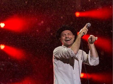 Gord Downie performing at Bluesfest in 2015.