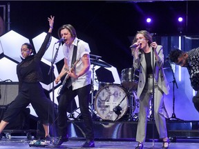 July Talk performs at the 2016 iHeartRADIO MuchMusic Video Awards at MuchMusic HQ on June 19, 2016 in Toronto.