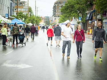 A section of Richmond Road was closed off to traffic for Westboro's new street festival Westboro FUSE Saturday June 11, 2016.   Ashley Fraser