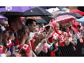 There's rain forecast for Canada Day, but that rarely dampens revellers spirits (but may lead to fireworks being cancelled).