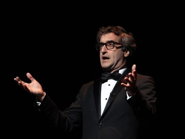 Canadian actor, writer and filmmaker Don McKellar helped pay tribute to his father, John D. McKellar, this year's recipient of the Ramon John Hnatyshyn Award for Voluntarism in the Performing Arts, at the Governor General's Performing Arts Awards Gala, held at the National Arts Centre on Saturday, June 11, 2016.