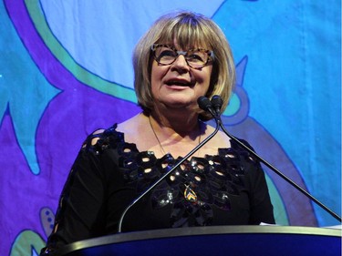 CBC host and producer Shelagh Rogers was back to emcee the annual Igniting the Spirit Gala, held at the Ottawa Conference and Event Centre on Tuesday, June 21, 2016, in support of the Wabano Centre for Aboriginal Health.