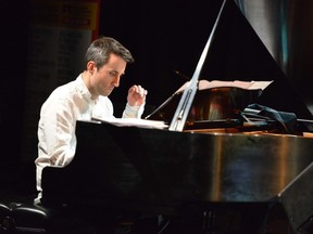 British pianist Alexander Hawkins at the TD Ottawa Jazz Festival.