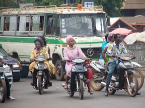 The streets in Ghana can be oppressively hot. Photo: Abdul-haqq Mahama