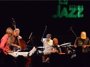 The Claudia Quintet at the 2016 TD Ottawa Jazz Festival.
