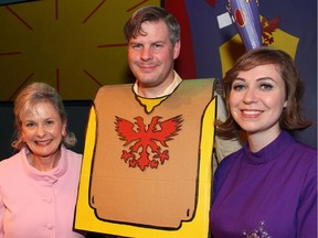 From left, Janice Payne, a partner with gold sponsor Nelligan O'Brien Payne, along with Lawyer Play Committee co-chair Dan Hohnstein (Borden Ladner Gervais) and Amanda Montague-Reinholdt (RavenLaw) are part the volunteer cast of 26 lawyers performing until Saturday, June 4, 2016, in The Mouse that Roared comedy in support of the Great Canadian Theatre Company.