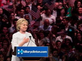 Hillary Clinton is the first woman in U.S. history to secure the presidential nomination of one of the country's two major political parties.