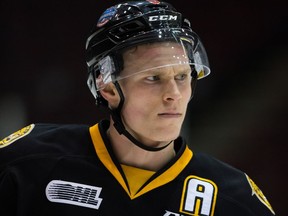 Sarnia Sting defenceman Jakob Chychrun