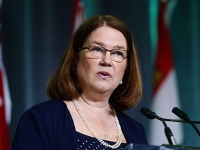 Jane Philpott, Minister of Health.