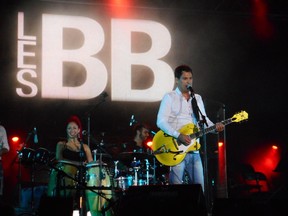 Les BB will headline the St-Jean Baptiste show in Gatineau Thursday.