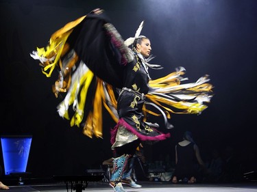 Lisa Odjig, a celebrated hoop dancer from Wikwemikong, Manitoulin Island, was part of the spectacular cultural performance at the Igniting the Spirit Gala held at the Ottawa Conference and Event Centre on Tuesday, June 21, 2016, in support of the Wabano Centre.